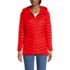 Women's Wanderweight Packable Down Hooded Long Jacket, Front