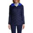 Women's Wanderweight Packable Down Hooded Long Jacket, Front