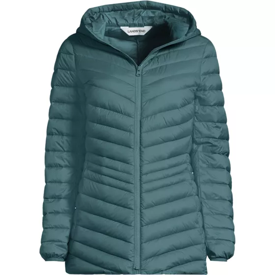 Wanderweight Packable Down Long Jacket - primary