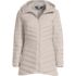 Women's Plus Size Wanderweight Packable Down Hooded Long Jacket, Front