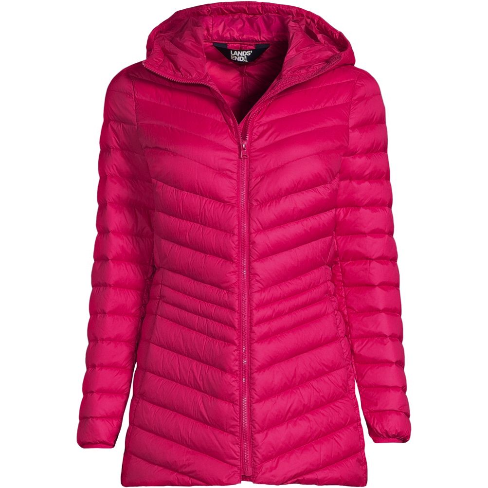 Lands end deals down jacket womens