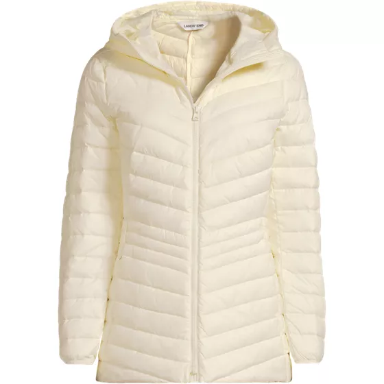 Petite Wanderweight Packable Down Long Jacket - primary
