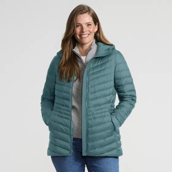 Wanderweight Packable Down Long Jacket - primary