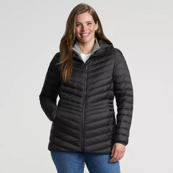 Wanderweight Packable Down Long Jacket - primary