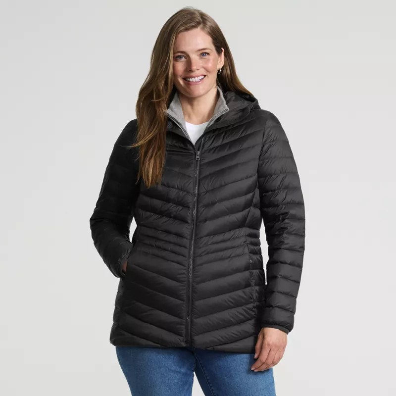 Wanderweight Packable Down Long Jacket, alternative image