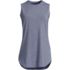 Women's Moisture Wicking UPF Sun Curved Hem Tunic Tank Top, Front