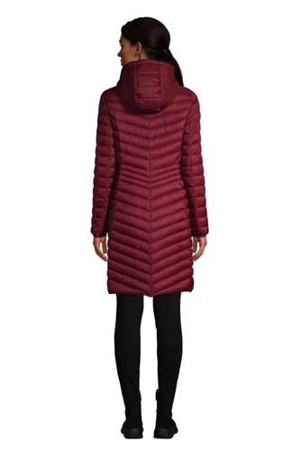 women's tall packable down jacket