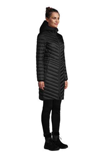 ladies down coats with hoods