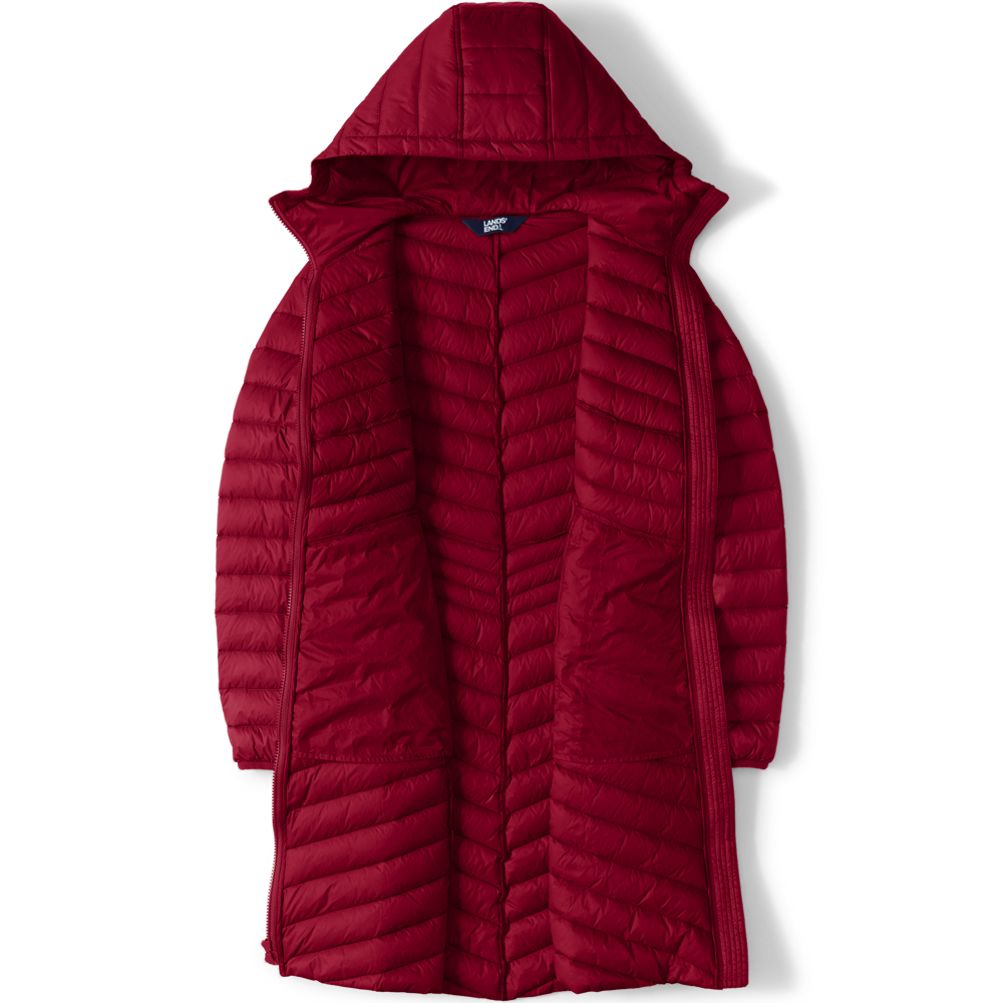Women s Wanderweight Packable Down Coat Lands End