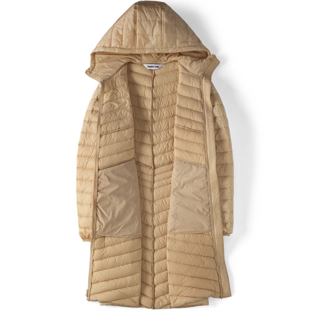 Women's Wanderweight Packable Down Coat | Lands' End