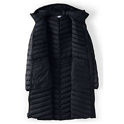 Women's Plus Size Ultra Lightweight Packable Down Coat With Hood, alternative image
