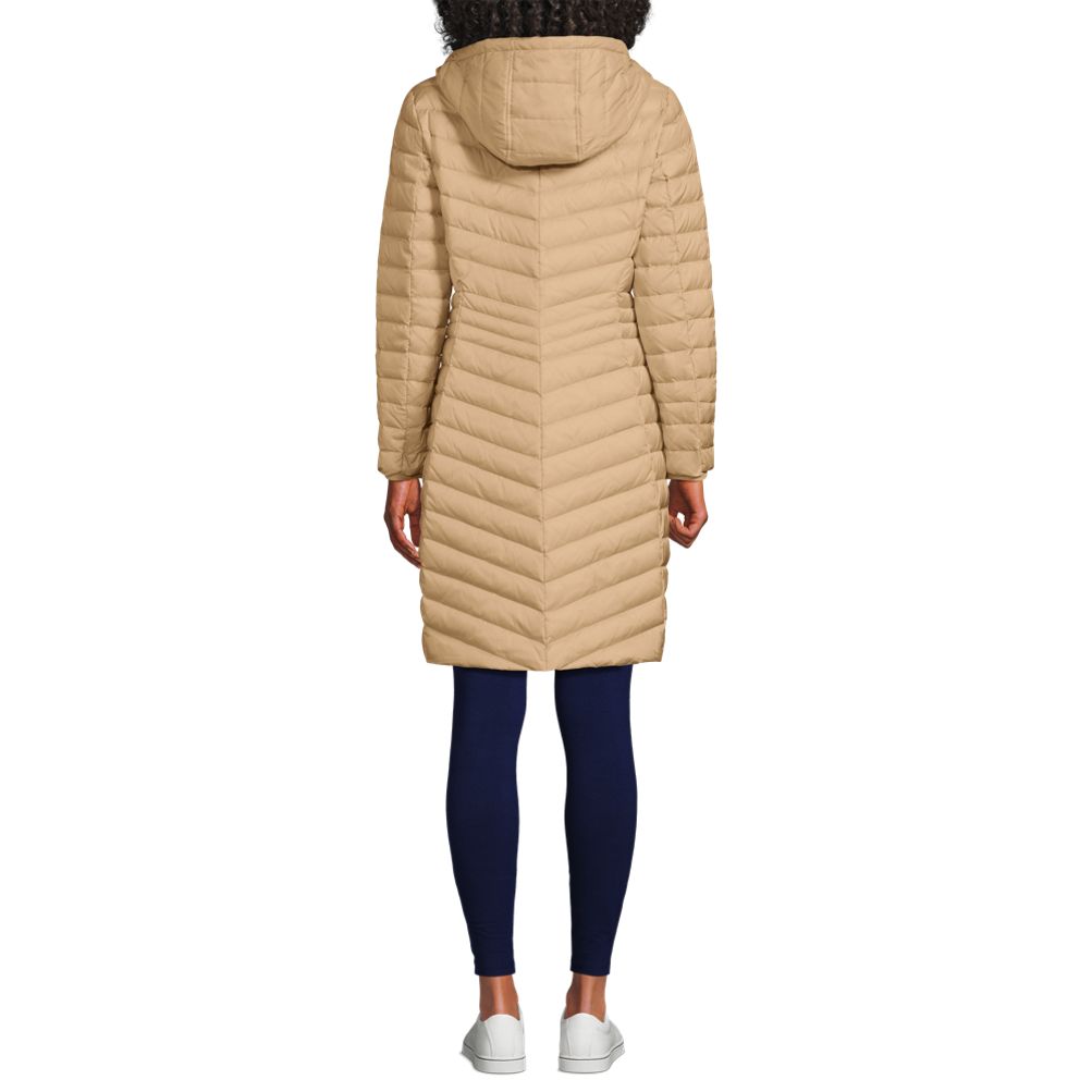 Women's Wanderweight Packable Down Coat | Lands' End