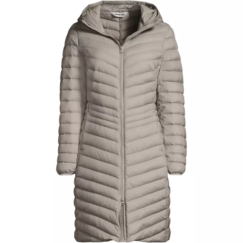 Women's Tall Wanderweight Packable Down Coat, Front