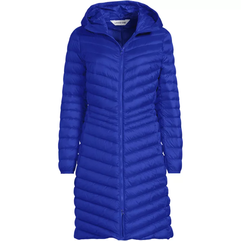 Women's Plus Size Wanderweight Packable Down Coat, Front