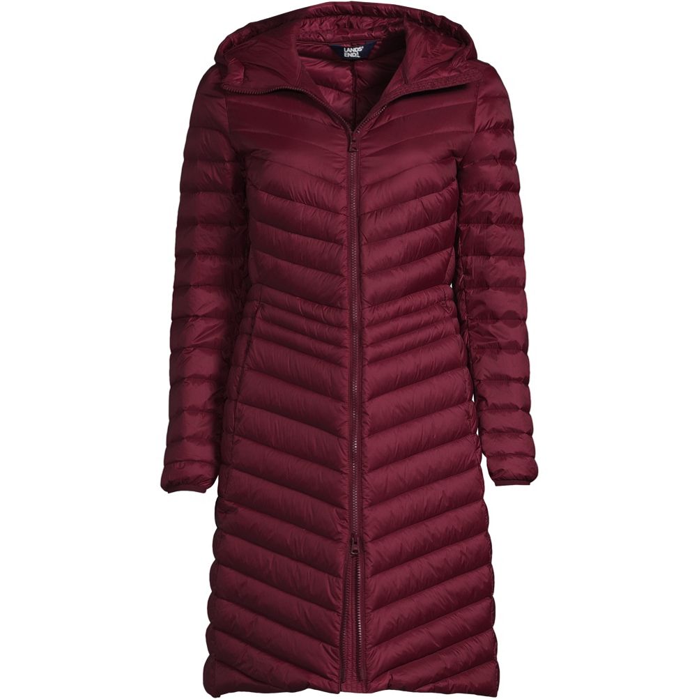 Women s Wanderweight Packable Down Coat Lands End