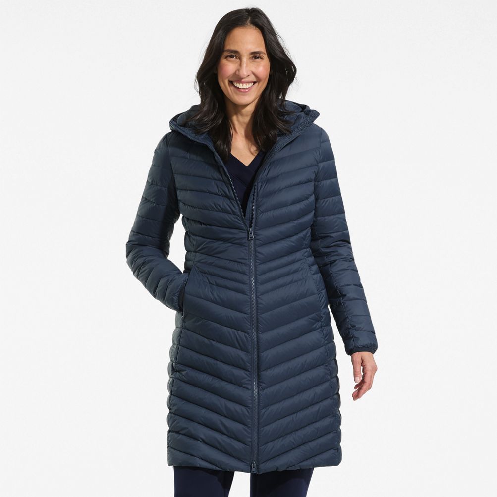 Women's Wanderweight Packable Down Coat | Lands' End