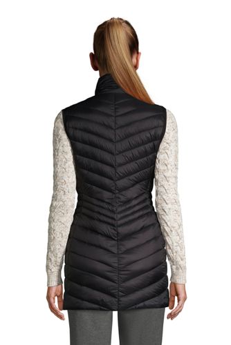 lightweight packable down vest women's