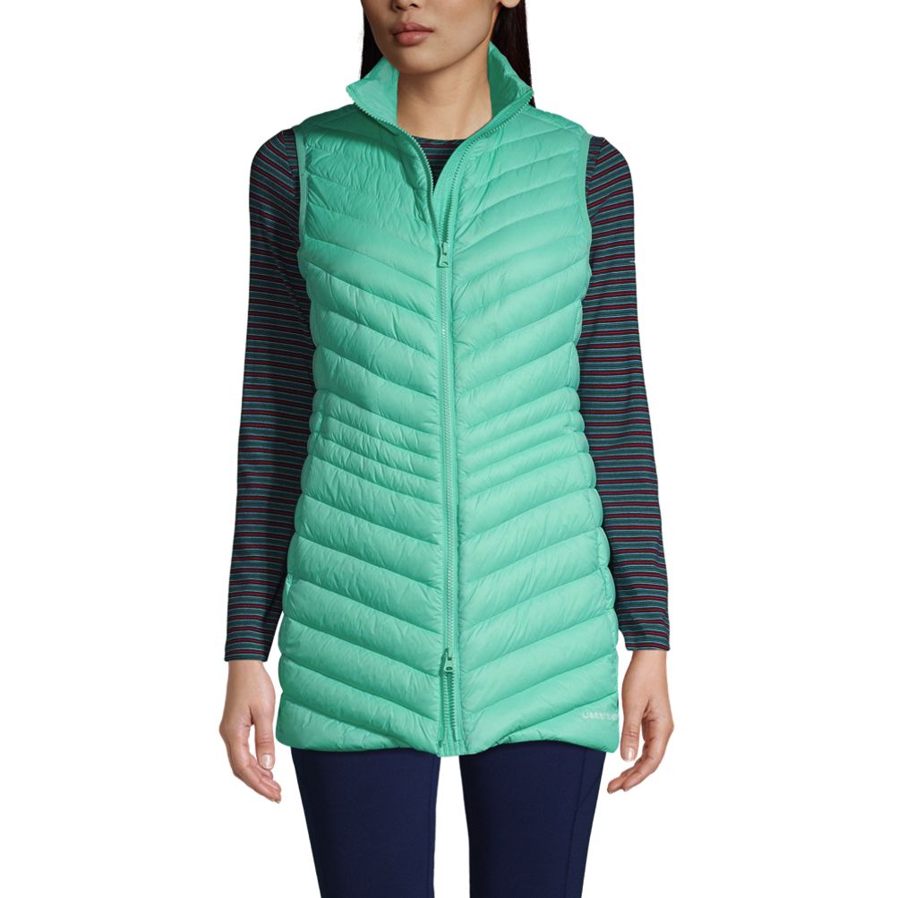 Tall Hooded Maxi Puffer Vest