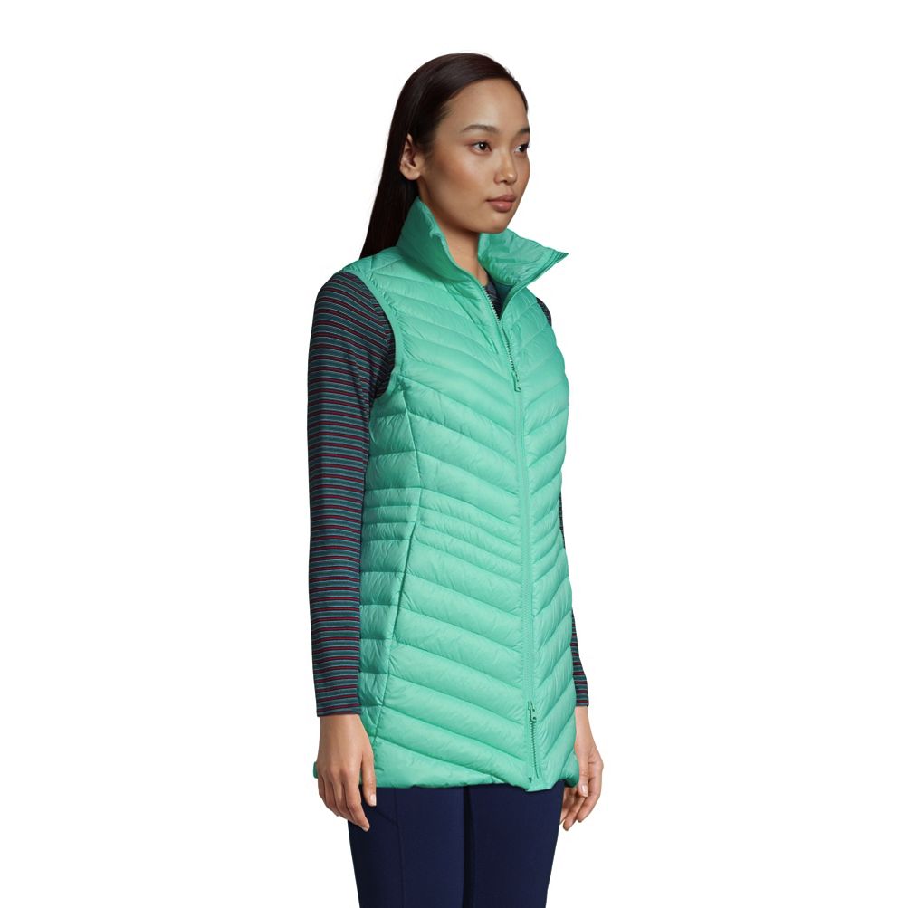 Women's Petite Wanderweight Ultralight Packable Long Down Vest