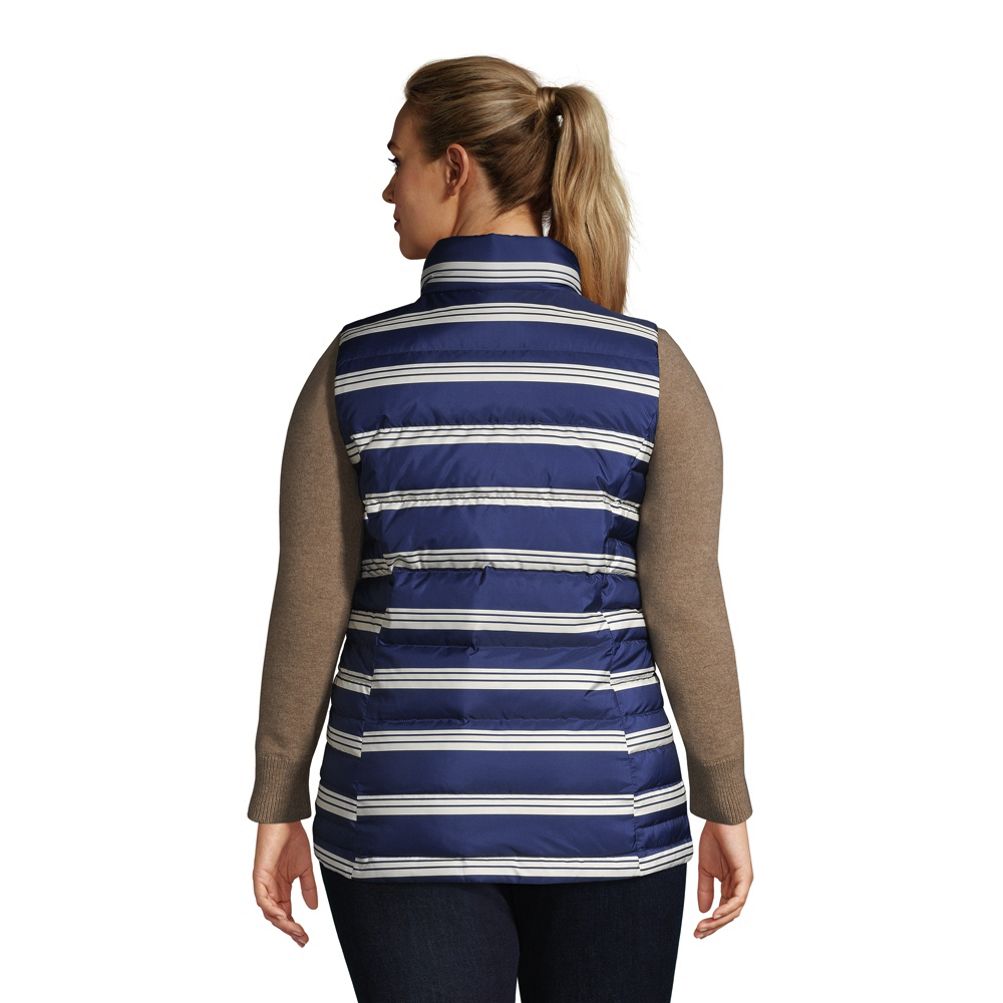 Lands end puffer outlet vest