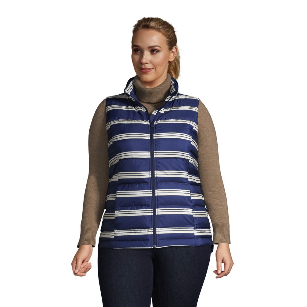 Womens plus cheap puffer vest