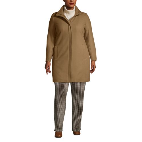 Stylish Plus Size Wool Coat by Taillissime