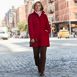 Women's Plus Size Insulated Wool Coat, alternative image
