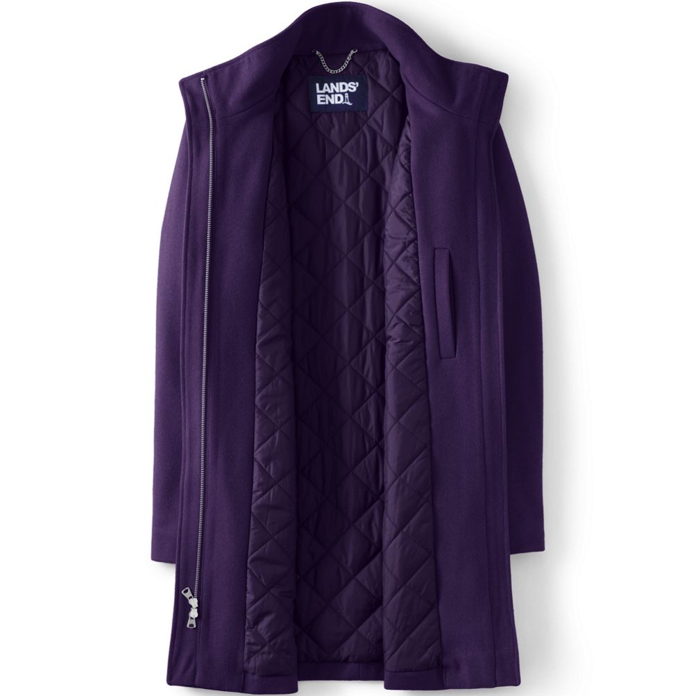 Lands end 2025 purple coat