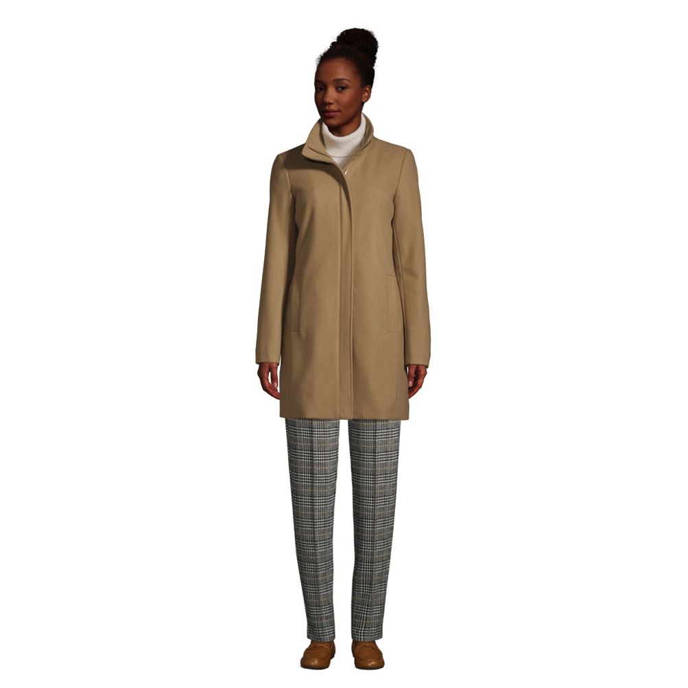 Lands end womens wool coats online