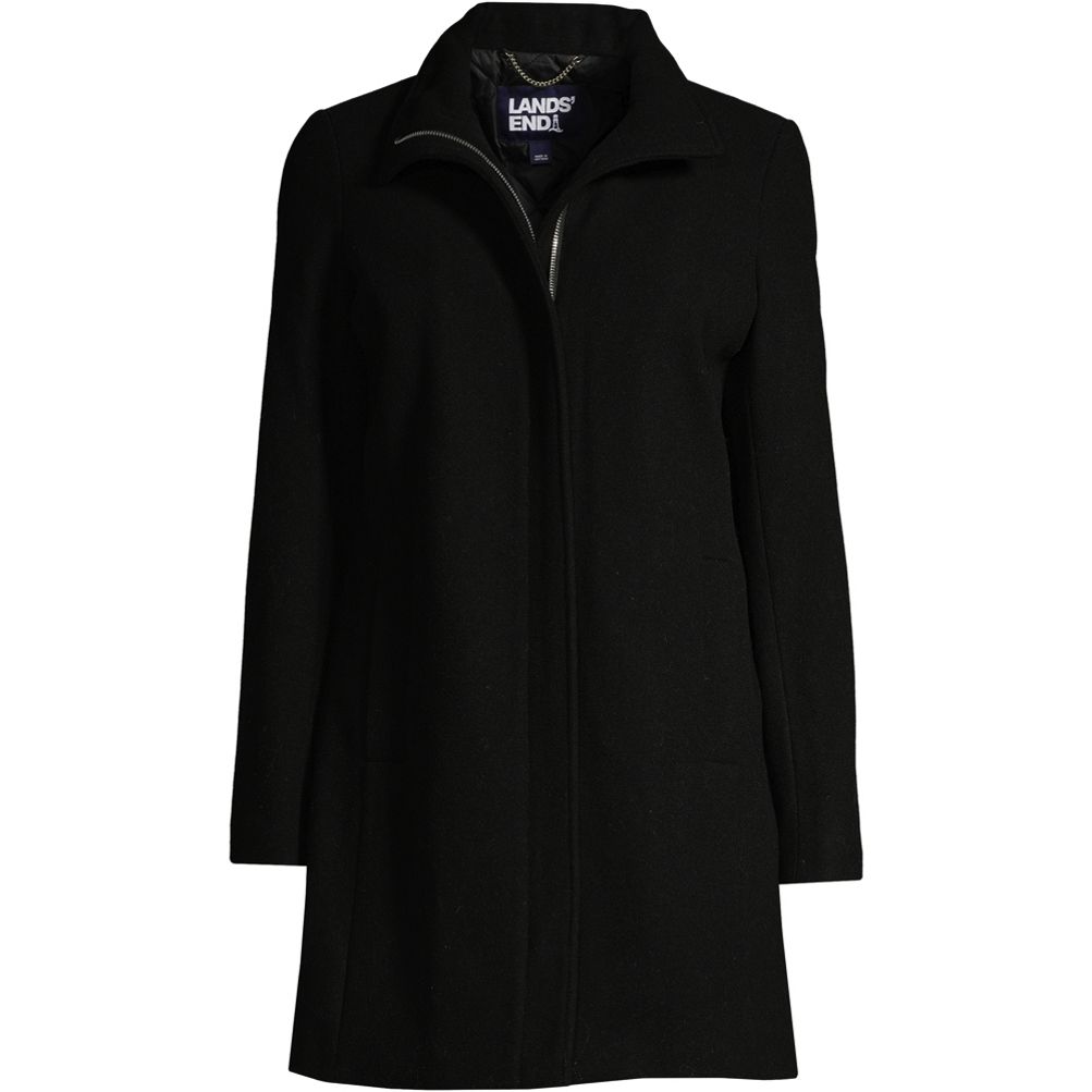 Lands end wool store coat