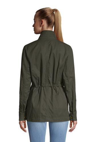 women's cotton utility jacket