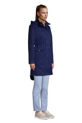 Wasserabweisender Baumwoll-Parka für Damen image number 2