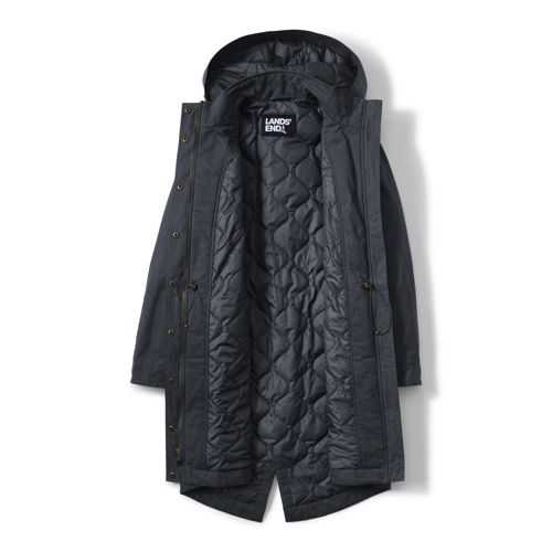 Lands end sale long parka