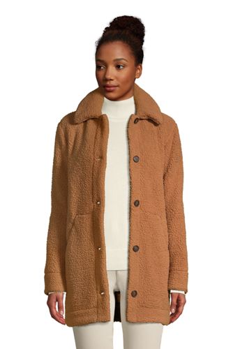 fleece womens coats