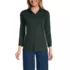Women's 3/4 Sleeve Supima Cotton Polo Shirt, Front