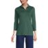 Women's 3/4 Sleeve Supima Cotton Polo Shirt, Front