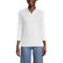 Women's 3/4 Sleeve Supima Cotton Polo Shirt, Front