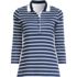 Women's 3/4 Sleeve Supima Cotton Polo Shirt, Front