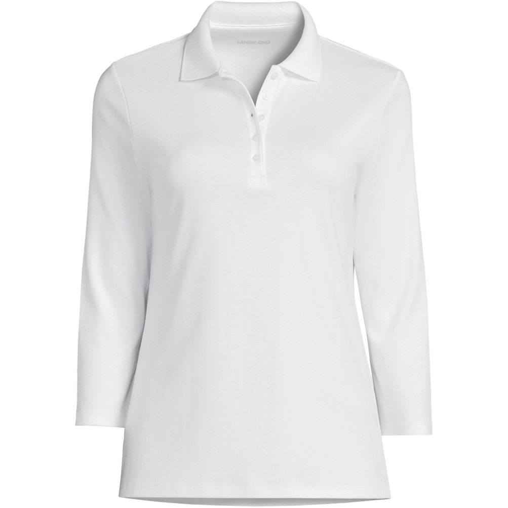 Women's Lands' End Supima Cotton Polo Shirt