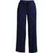 Women's Lounge Mid Rise Wide Leg Crop Pajama Pants, Front