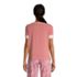 Women's Lounge Short Sleeve Crewneck Pajama T-shirt, Back