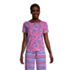 Women's Lounge Short Sleeve Crewneck Pajama T-shirt, Front