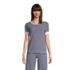 Women's Lounge Short Sleeve Crewneck Pajama T-shirt, Front