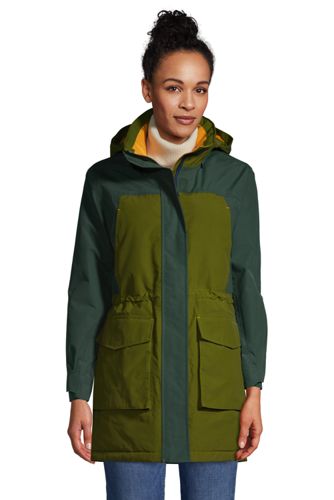 Lands end hot sale rain jacket