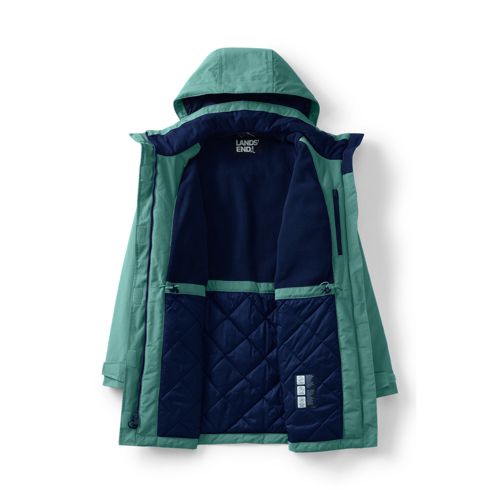 Lands end store squall jacket kids