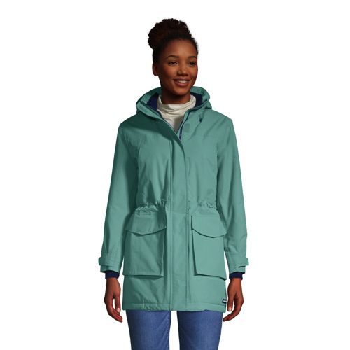 Petite waterproof outlet coat