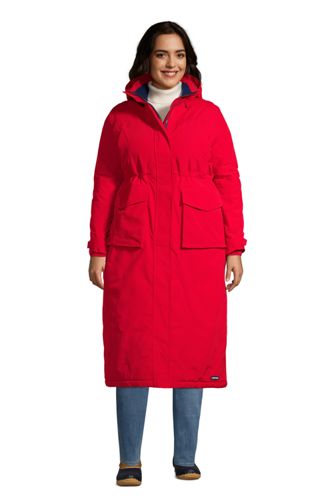 plus size stadium coat