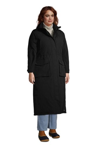 lands end plus size winter coats