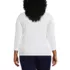 School Uniform Women's Plus Size Supima Cotton 3/4 Sleeve Polo Shirt, Back