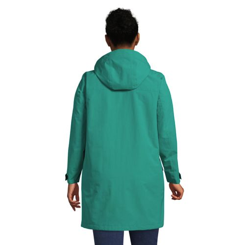 Women s Plus Squall Raincoat Lands End